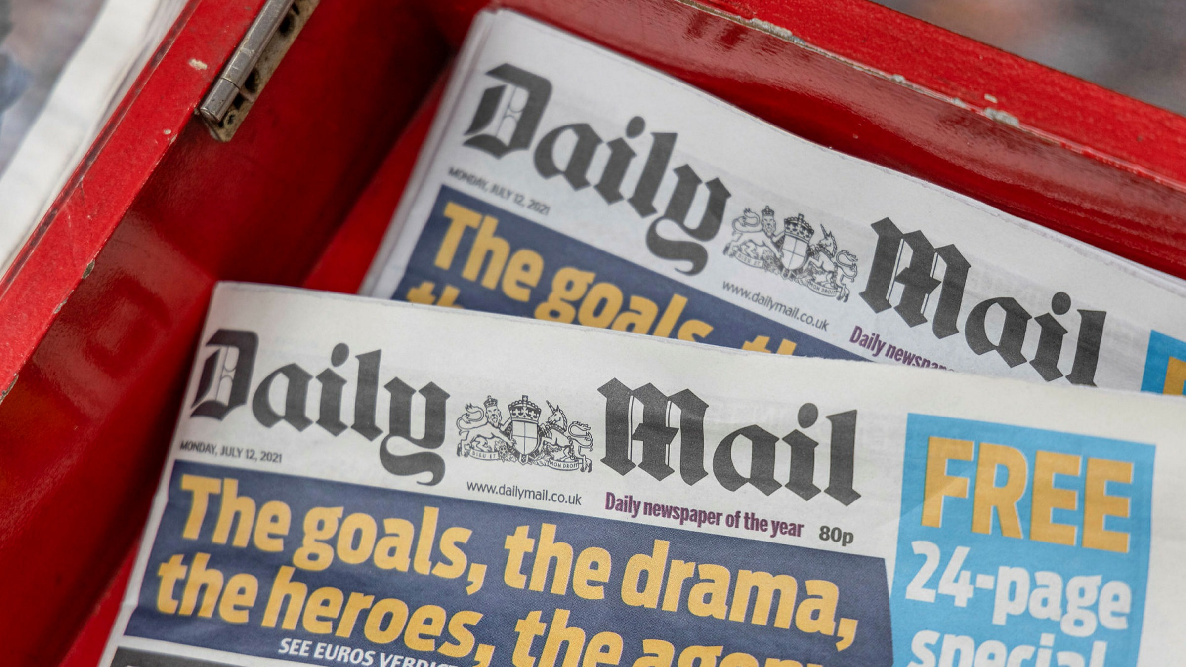 daily mail and general trust plc announce a final dividend 17.3p